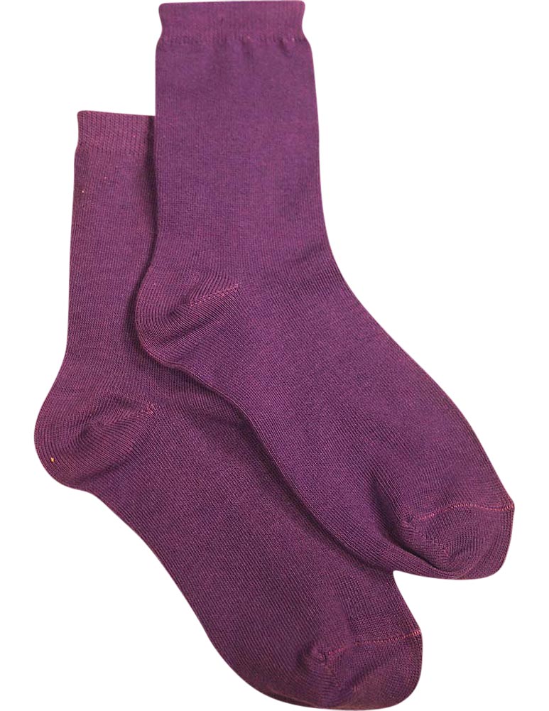 Tic Tac Toe Girl's Anklet Hand-Linked Seamless Sock - 9 Colors