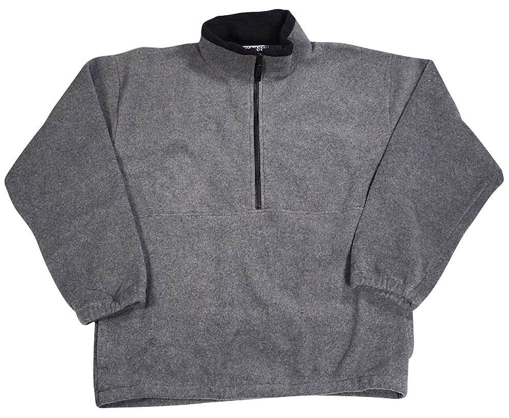 Rifle Kaynee Big Mens Heavyweight Polar Fleece Mock Neck 1/2 Zip Pullover  Jacket