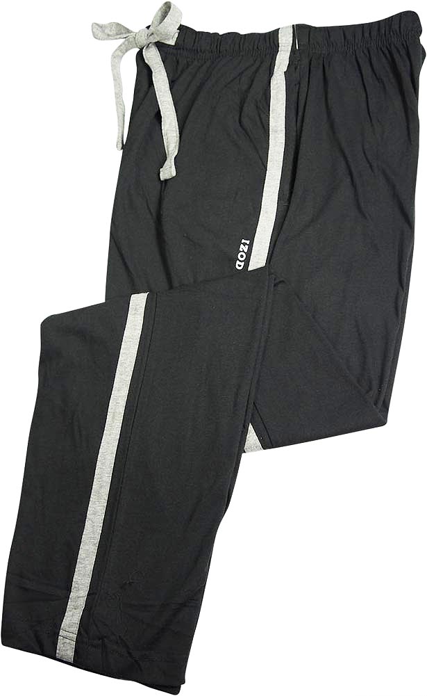 Izod Mens Athleisure Knit Cotton Blend Sleep Lounge Pajama Pant Ebay 