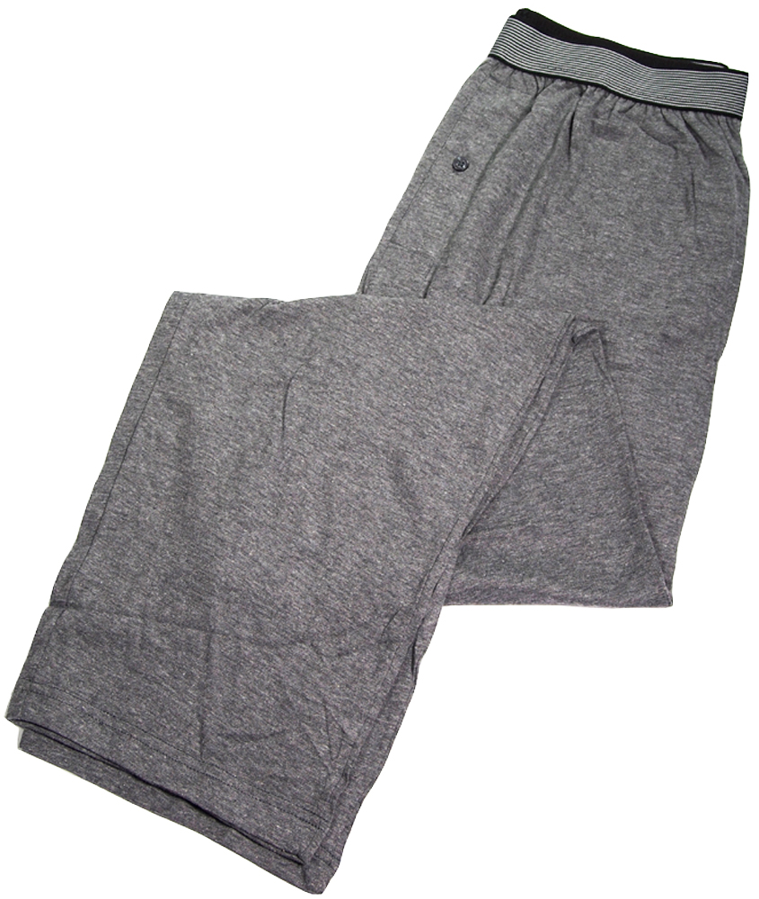 essentials men's fleece knit pants