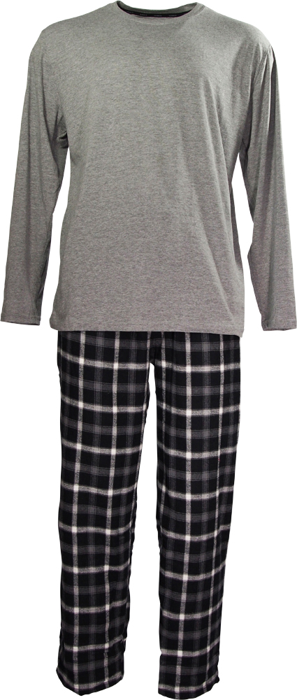 Hanes Mens Jersey Knit And Flannel Sleep Lounge Pajama Pant Set Ebay