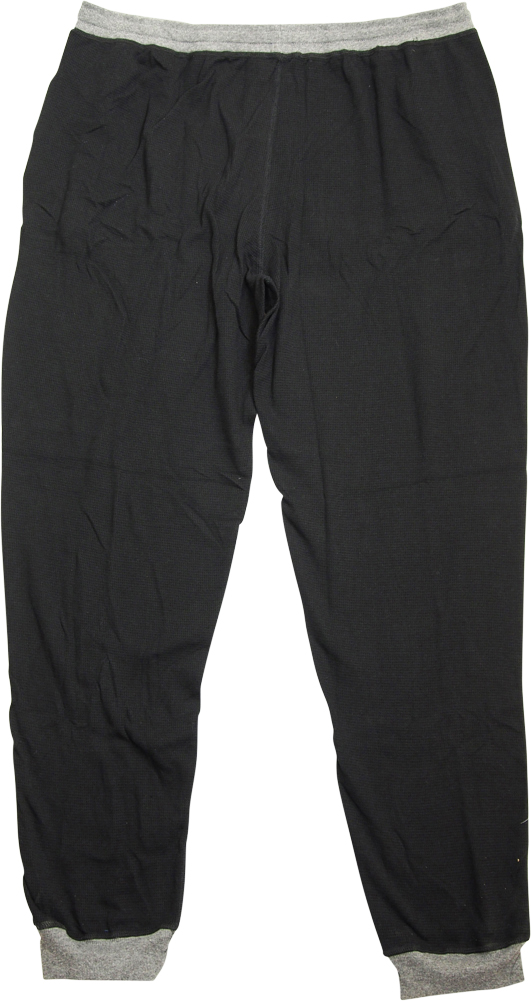 mens waffle joggers