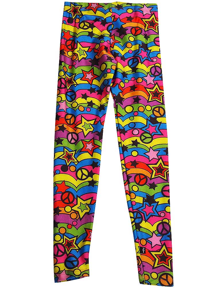 Zara Terez Girls Stretch Fun Printed Ankle Full Length Legging | eBay