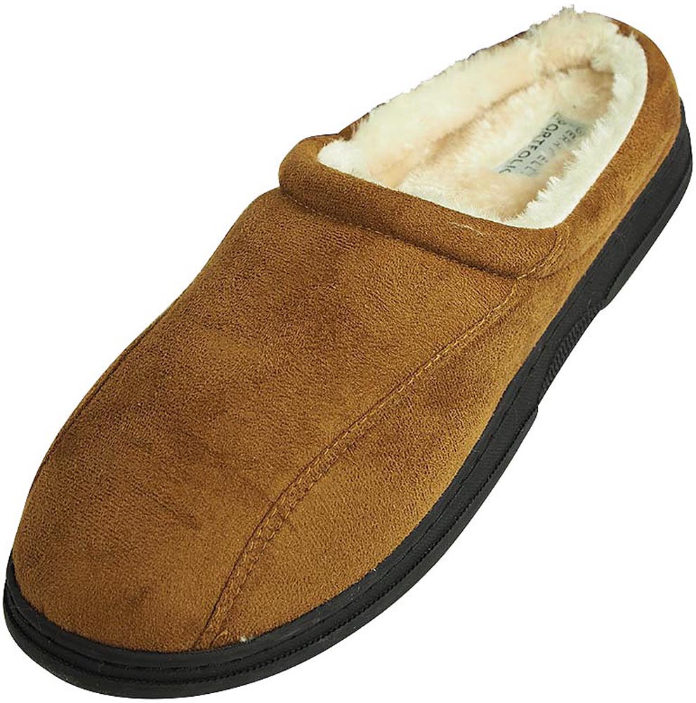 Perry Ellis Portfolio Mens Microsuede Clog/Slide Slip-On Indoor/Outdoor ...