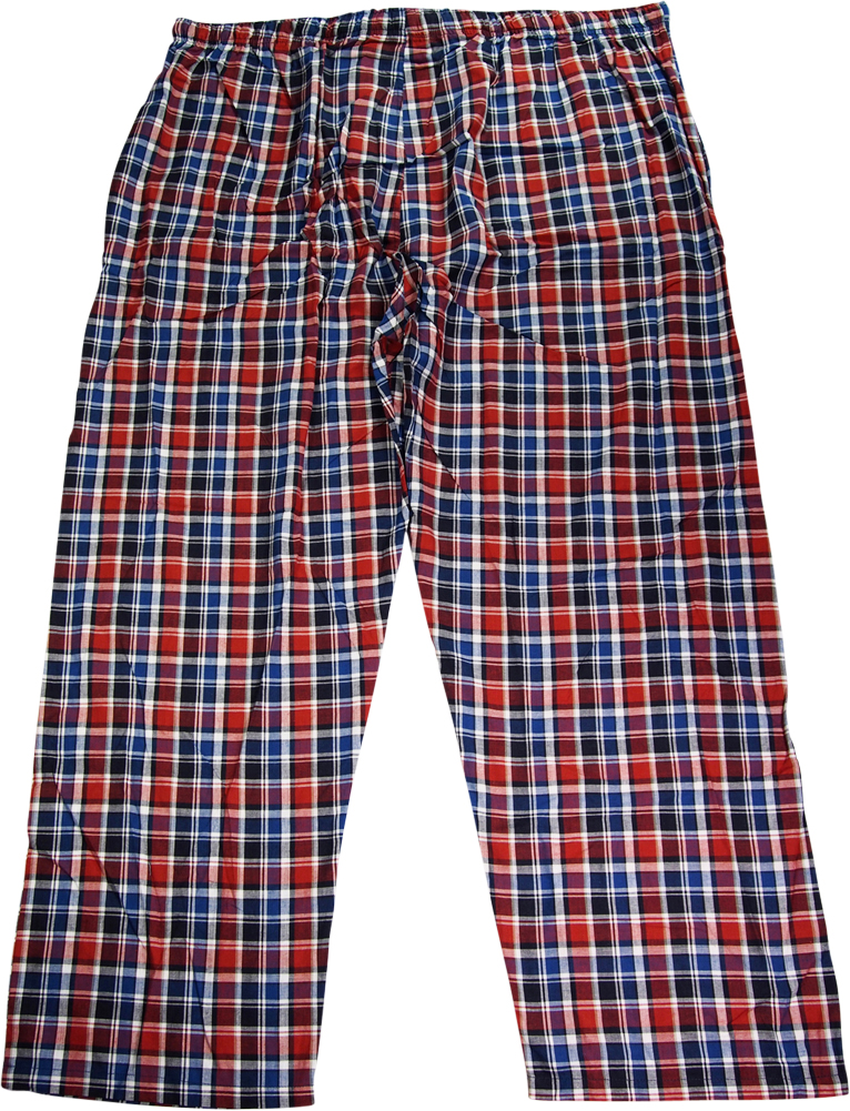 Hanes Men's Woven Plaid Drawstring Sleep Pajama Lounge Pant | eBay