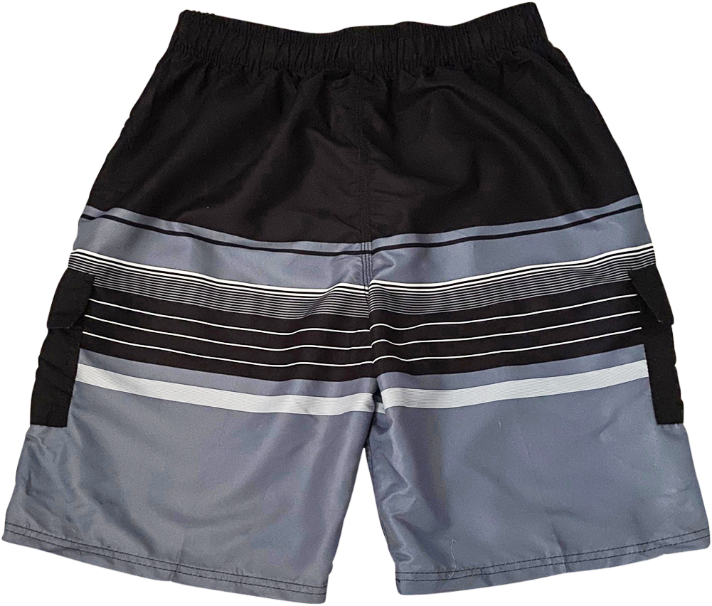 Norty Mens Big Extended Size Swim Trunks - Mens Plus King Size Swimsuit thru 5X